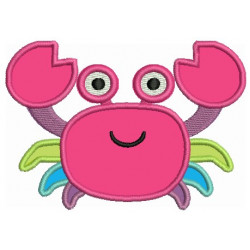 Stickmuster - Krabbe